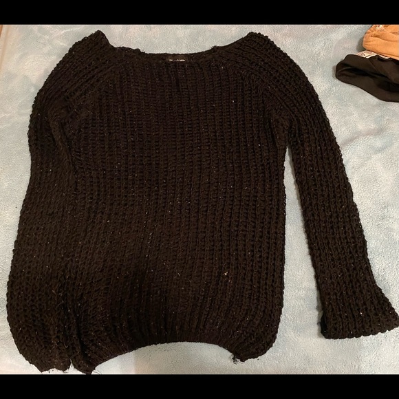 Black knit sweater - Picture 1 of 2